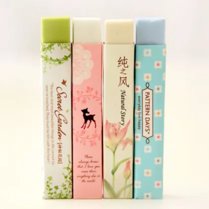 Elegant Long Cleansing Drawing Painting Rubber Eraser Stationary Gift