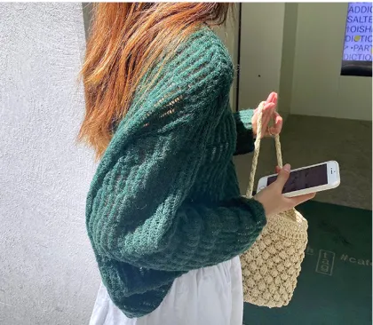 2020 gentle wind loose all-match knit sweater