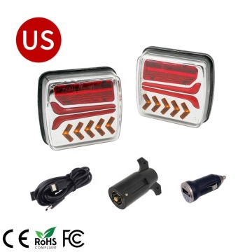 Wireless LED Vehicle Trailer Light Kit: Ce RoHS Compliant Magnetic Multifunctional Taillight Kit