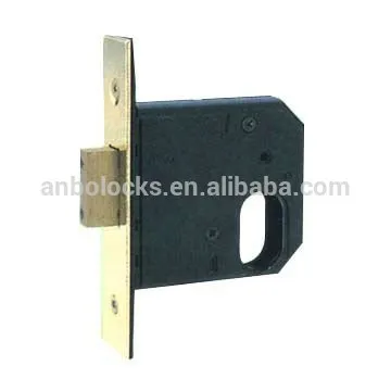 anti drill security door lock matched British oval cylinder