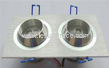 Led Downlights 1wx2 Oxeye Square Two In One Led Ceiling Light 