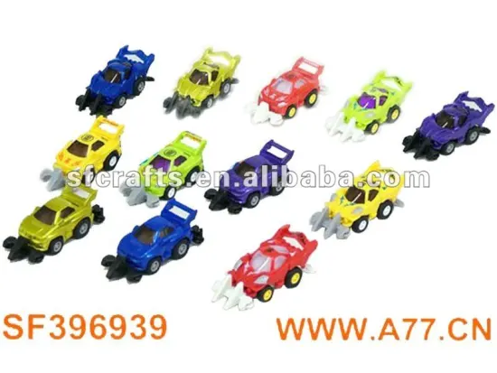 New plastic mini pull back rail car toys
