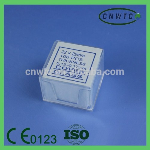 Laboratory Disposable Microscope Cover Glass