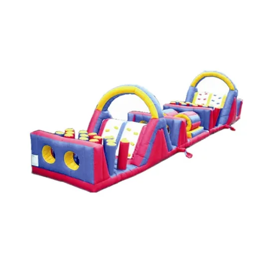 2023 Factory Cheap Outdoor Bouncer Combo Slide - Inflatable Sports Obstacle Course For Sale