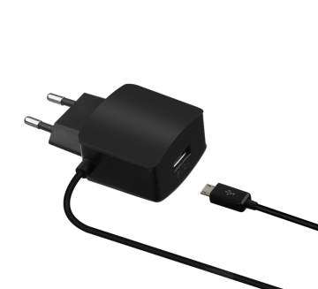 Home Charger with USB and Cable