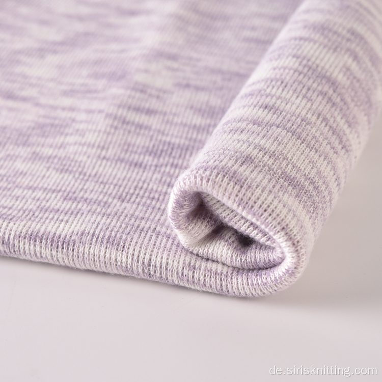 Großhandel Gewirke Viskose Polyester Space Dyed Fabric