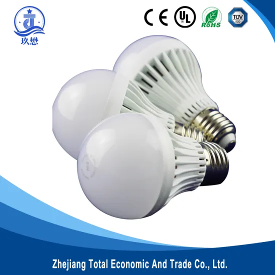 Glass material 60mm*105mm e27 led grow light bulb,6w led bulb light