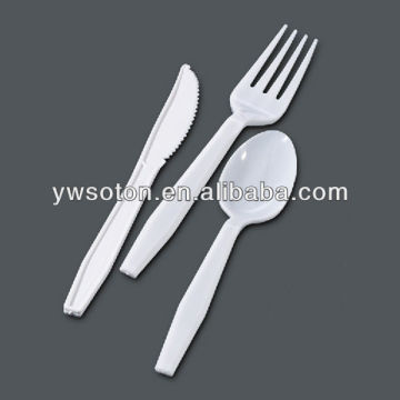 PP knife, fork ,spoon, plastic cutlery disposabnle plastic cutlery sets