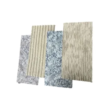 Lightweight 3D Soft Stone Flexible Cladding Panels for Walls