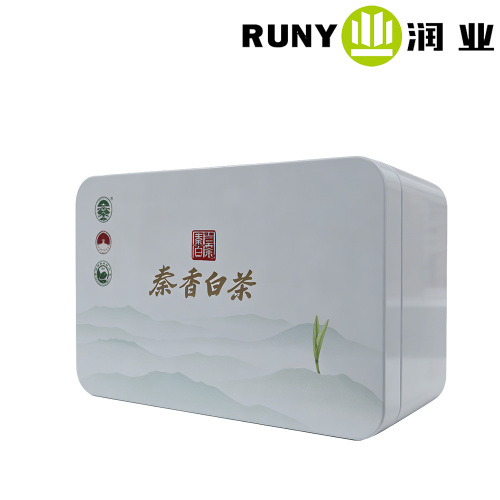 Стильная металлическая банка для хранения чайных пакетиков