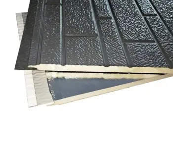 Outdoor Siding Solutions: PU Sandwich Panels, Faux Embossed Metal Wall Boards for Rapid House Construction