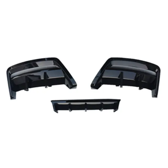 2023 BMW i3 Electric Car Customization: Three-Stage Dual Blade Rear Spoiler & Glossy Black Corner Modifications