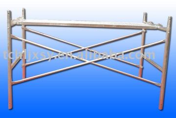 Mason frame scaffolding