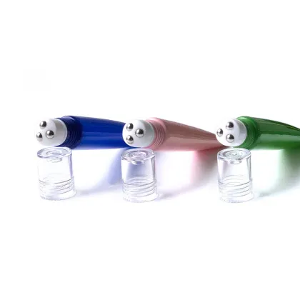 Stainless Steel Metal Balls Eye Cream Roller Tube