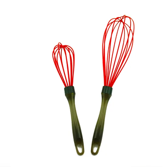 Hot-selling bamboo whisk silicone egg beater