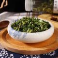 Daun bayam kering dan batang mudah dimasak