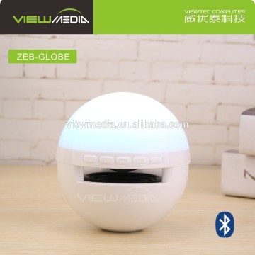 Hot selling Viewmedia 7 kinds of best led light display hands free call Bluetooth speaker