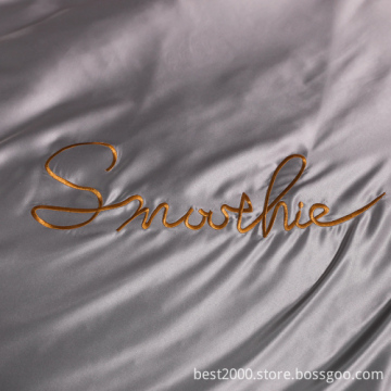 Sunny Textile Washed Ice Silk Four-Piece Duvet Bedding Set