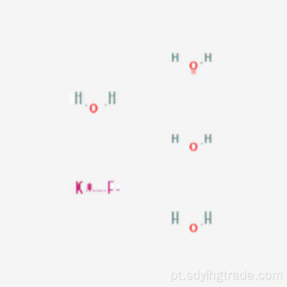 energia de estrutura de fluoreto de potássio