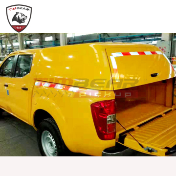 Canopy de poço rígido à prova d'água de alumínio para Nissan Navara Np300 D40