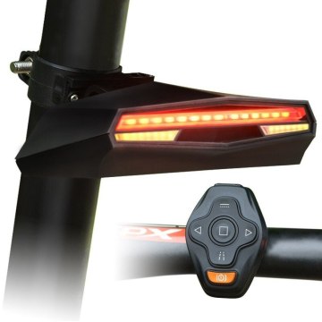 Smart Remote Control Rainproof Super Bright Warning Bicycle Rear Light: Enhancing Cycling Safety with LED Technology