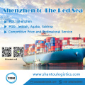 Sea Shipment from Shenzhen to the Red Sea