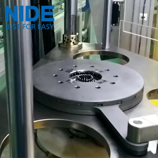 Three phase motor automatic stator coil insertion machine