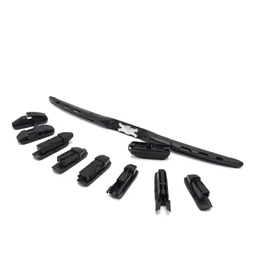 Multifunctional Wiper Blade with 10 Adapters - Fits 99% Wiper Arms