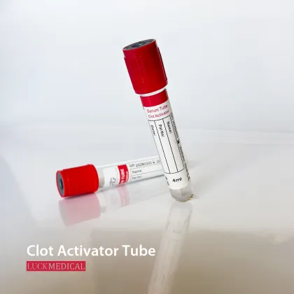 Clot Activator Tube Vacuum Tube Glass PET