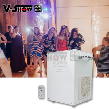 VSHOW CSF750 DMX 512 Cold Pyro Fireworks Machine for Indoor Weddings
