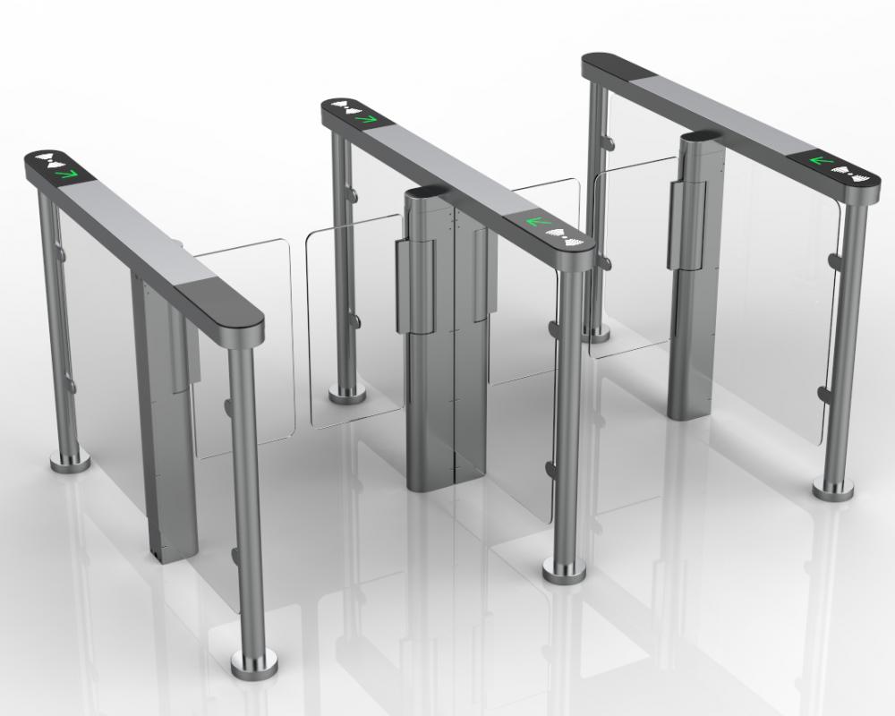 Elegant Speed lane Optical Swing Turnstile Speed Gate