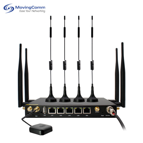 Industrial 4g Router with Sim Card VPN Client Functions GPS Tracking Vehicle 4G Router Supplier