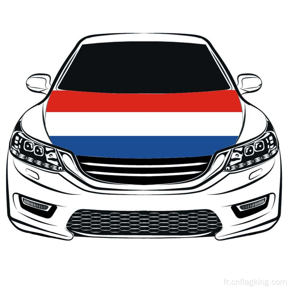 Le drapeau de capot de voiture de drapeau de la coupe du monde des pays-bas 100*150cm