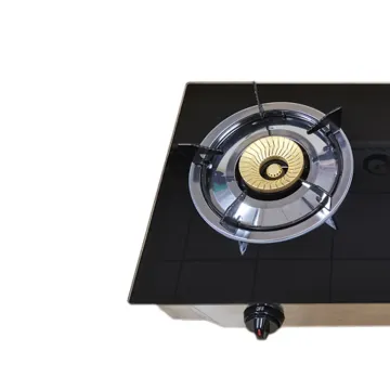 Excellent Home Indoor Kitchen Tempered Glass Top Desk Top Gas Cooker Stove With 2 Burner