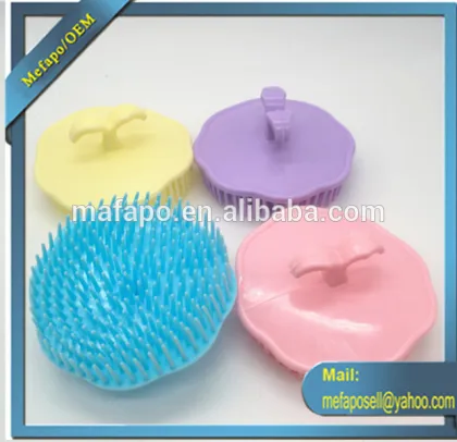 New Professional Plastic Scalp Massage Hair Shampoo Brush