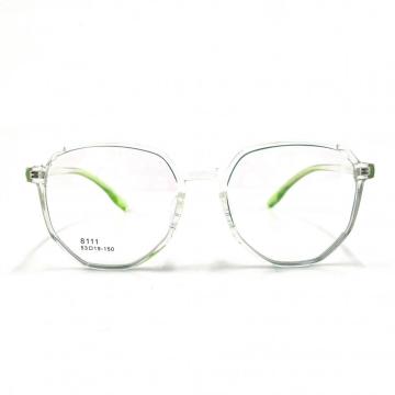 Marcos de gafas verdes extra grandes