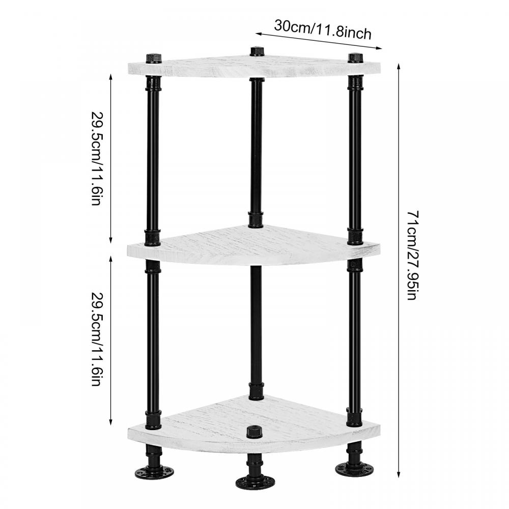 Wooden Standing Storage Shelf