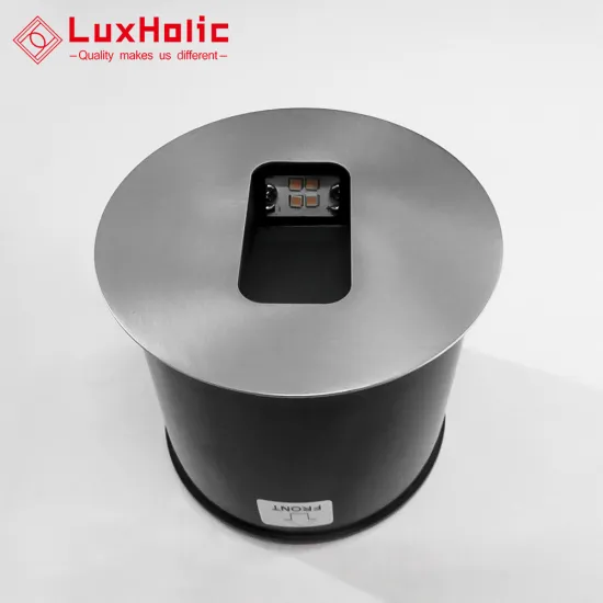LuxHolic Outdoor Waterproof Recessed Wall Lights IP65 Aluminium Step Stair Lighting