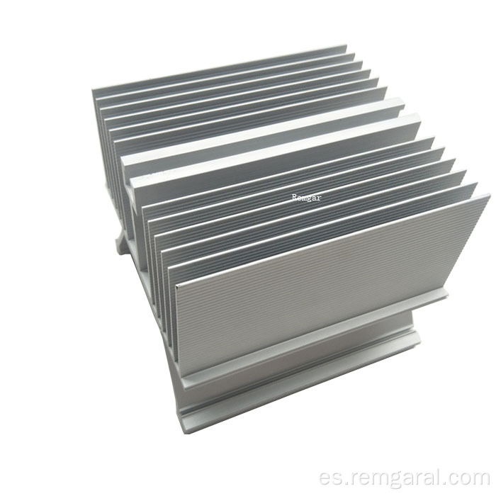 disipador de calor de luz de aluminio de extrusión