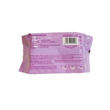 Natural Organic Feminine Hygiene Wipes Intimate Wet Wipes