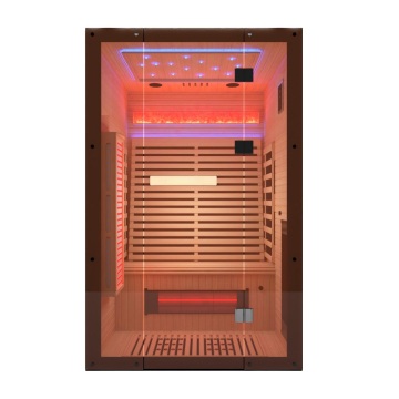 Sauna de sauna de infravermelho 2 pessoas Sauna infravermelha