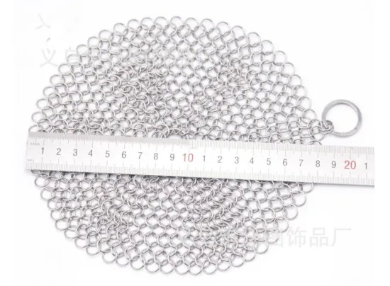 Chain Link Cast Iron Pan Cleaner