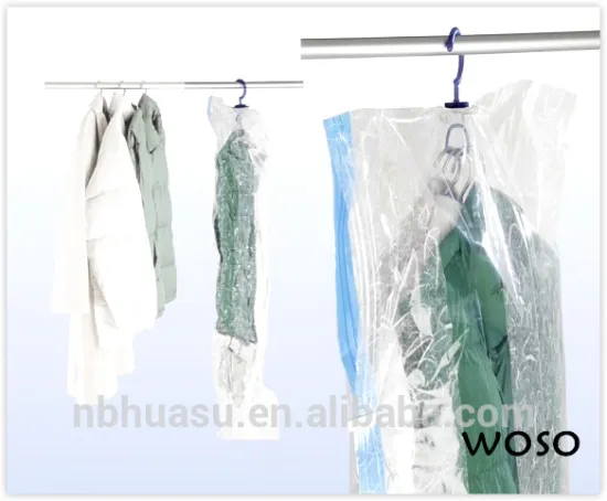 hanger roll-up clothes storage bags