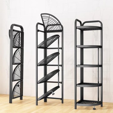 Drainer Metal Wall Display Storage Shelves