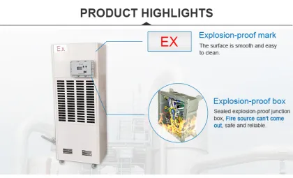 168L Explosion-proof Industrial Dehumidifier