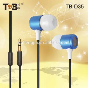 Hot new products for 2015 mobile phone custom metal phone case custom printed earphones in bulk for phone mp3 player