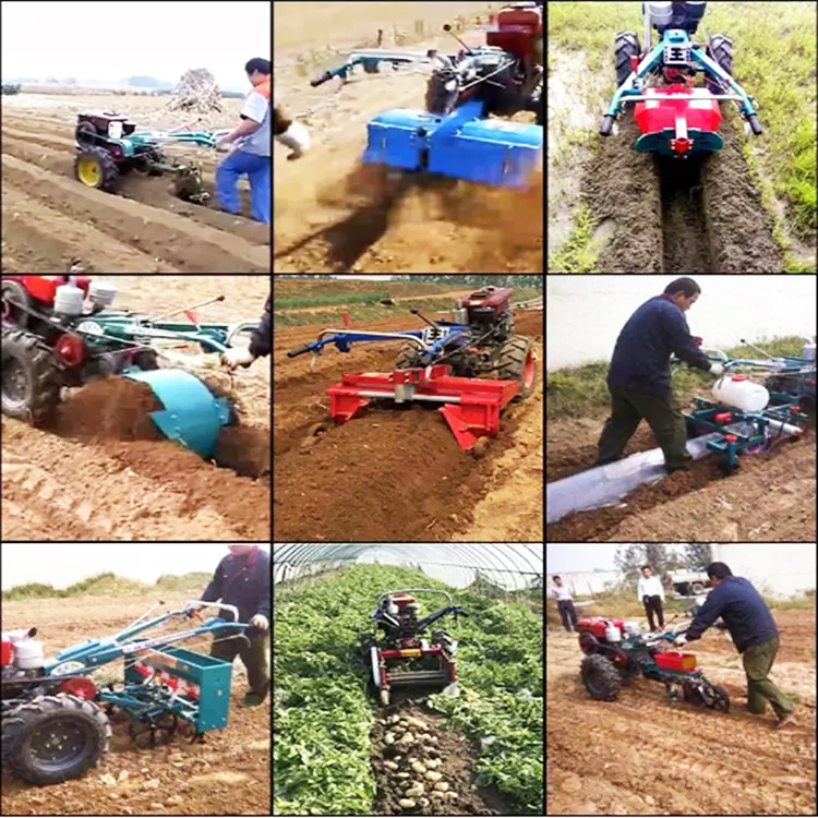 Implement Hand Tractor 22hp Hand Tractor: Versatile Farm Equipment For Trailers, Ploughing ...