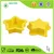 Hot Selling Yellow Star-shaped Silicone Cake Molds