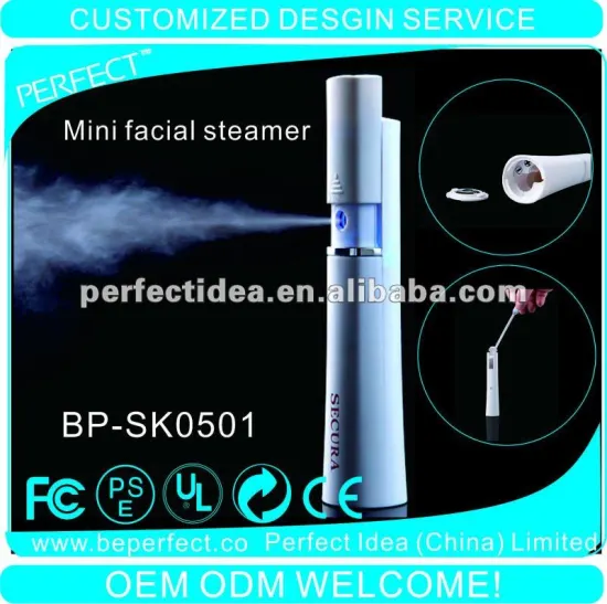 Portable Triangle ion facial steamer
