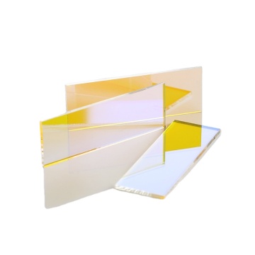Custom Longpass Optical Filter 550nm-560nm Quartz Plate for UV Curing in Medical Cosmetology and Stagecraft